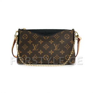 Louis Vuitton-ის ტყავის კლატჩი 6114
