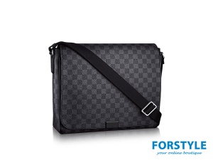 Louis Vuitton-ის მამაკაცის ტყავის ჩანთა District GM 0058