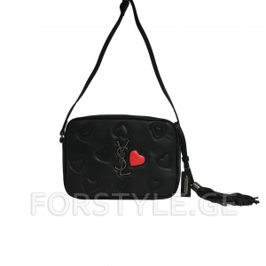 Saint Laurent-ის ტყავის ჩანთა 'Lou' Heart 6021