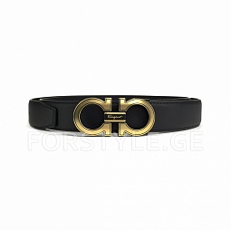 Ferragamo-ს ტყავის ქამარი 1031