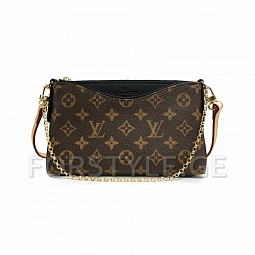 Louis Vuitton-ის ტყავის კლატჩი 6114
