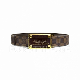 Louis Vuitton-ის ტყავის ქამარი 1052