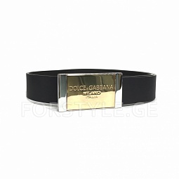 Dolce & Gabbana-ს ტყავის ქამარი 1043