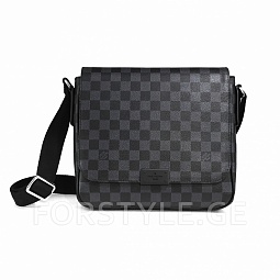 Louis Vuitton-ის მამაკაცის ტყავის ჩანთა District PM